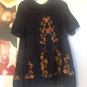 FP Victorian Embroidered Dress